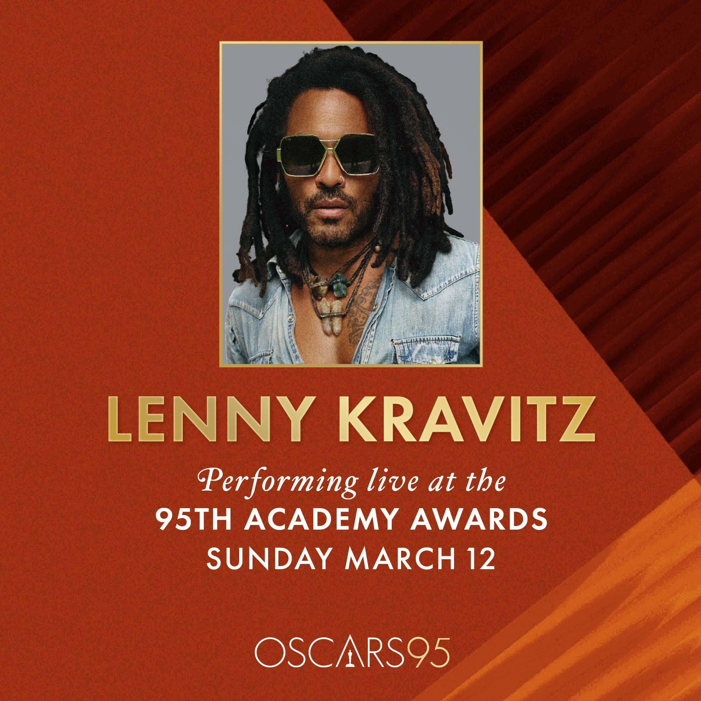 LENNY KRAVITZ TO DELIVER “IN MEMORIAM” PERFORMANCE DURING 95TH OSCARS® 