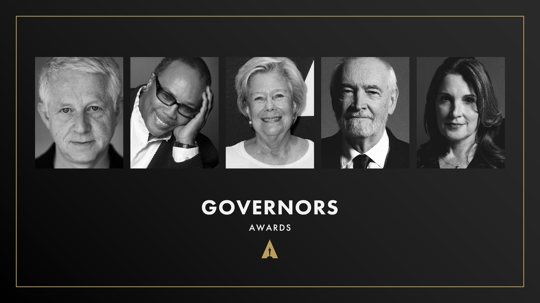 THE ACADEMY TO HONOR RICHARD CURTIS, QUINCY JONES, JULIET TAYLOR, MICHAEL G. WILSON & BARBARA BROCCOLI AT 15TH GOVERNORS AWARDS
